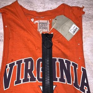 UVA LF dress/top w statement zipper